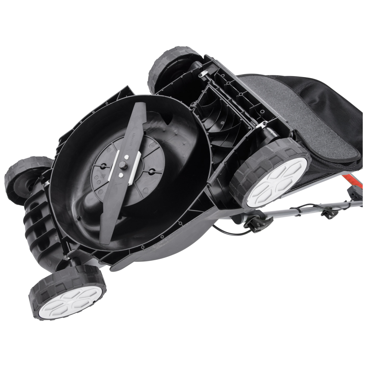 Akkumulátoros fűnyíró mozgatás nélkül, BRUSHLESS, 20V Li-ion, 2x2000mAh Előnézet 