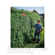 Akkumulátoros sövénynyíró, teleszkópos 2,78 m, 20V Li-ion, akkumulátor és töltő nélkül náhled