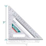 Szögmérő, 180x180mm Előnézet 