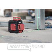 Zöld 2D vonalas lézer, kereszt önnivelláló náhled