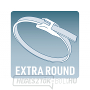 EXTRA kábelkötegelő, fehér, 370x7,6mm, 50db, nejlon PA66 Előnézet 