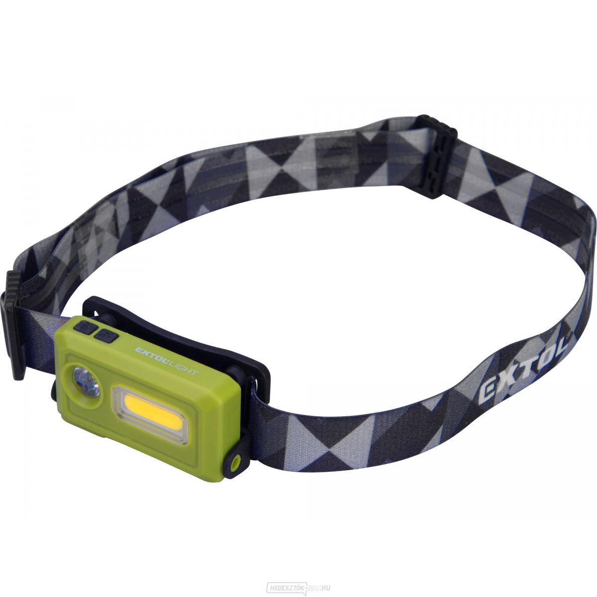 Fejlámpa 140lm, USB töltés, COB LED