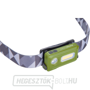 Fejlámpa 140lm, USB töltés, COB LED náhled