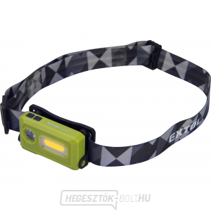 Fejlámpa 140lm, USB töltés, COB LED Fejlámpa 140lm, USB töltés, COB LED gallery main image