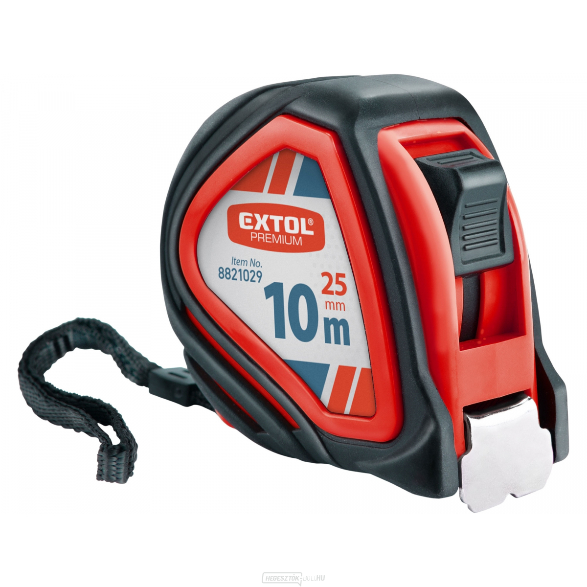 Mérőszalag, 10m, szalagszélesség 25mm