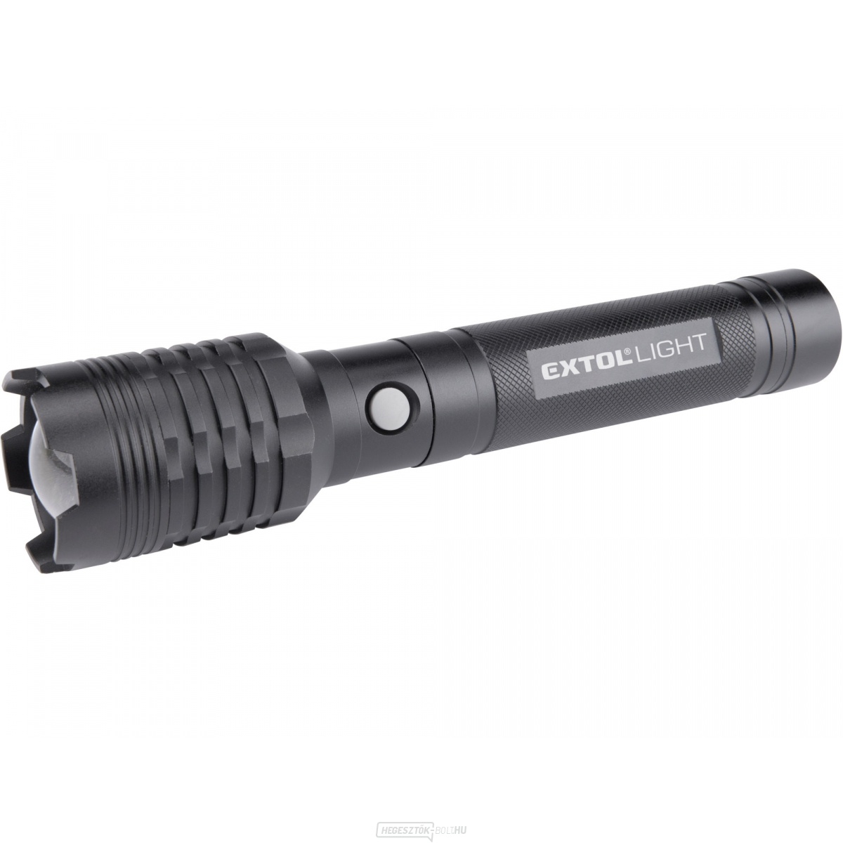 Zseblámpa 4000lm COB, zoom, USB töltés powerbankkal, 60W COB LED