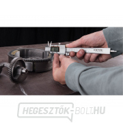 Digitális rozsdamentes acél csúszó mérleg, 0-150mm, kijelző háttérvilágítással náhled