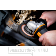 Akkus sarokcsiszoló 125mm WORX Orange WX803.9 20V - elem nélkül - Powershare Előnézet 