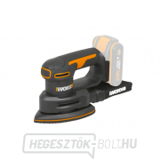 Akkus vibrációs csiszoló WORX Orange WX822.9 - 20V - akkumulátor nélkül - Powershare gallery main image