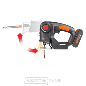 WX550 - Akkumulátoros dupla kombinált - egyenes fűrész, 1x2.0Ah - Powershare WX550 - Akkumulátoros dupla kombinált - egyenes fűrész, 1x2.0Ah - Powershare gallery main image