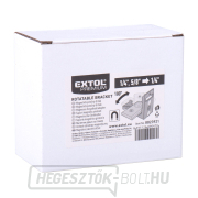 Mágneses tartó, forgatható, csavar 1/4