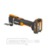 WX696 - Akkumulátoros multifunkciós szerszám 20V, Sonicrafter, 1x2.0Ah - Powershare Előnézet 