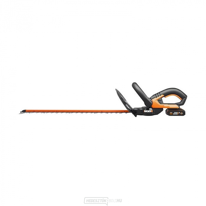 WG260E.5 - Akkus sövénynyíró 20V, 61cm - PowerShare