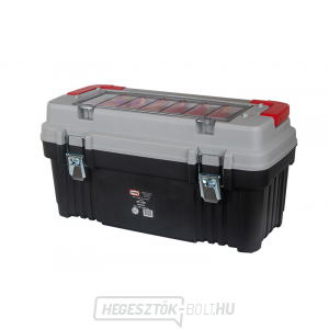 KP-25O - Bőrönd alumínium fogantyúval és zárral KP-25O - Bőrönd alumínium fogantyúval és zárral gallery main image