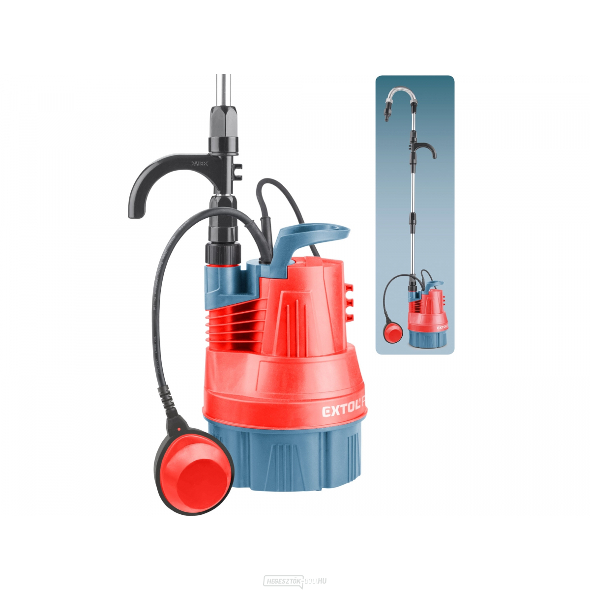 Búvárdobos szivattyú EXTOL PREMIUM 350W, 5000l/h