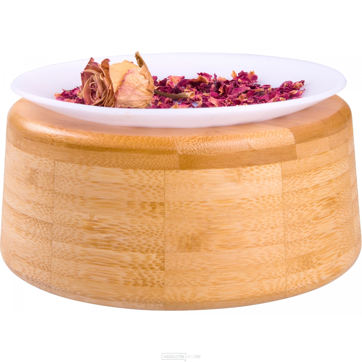 Aroma diffúzor BASE - BASIC, légfrissítő és párásító, bambusz