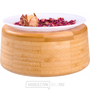 Aroma diffúzor BASE - BASIC, légfrissítő és párásító, bambusz Aroma diffúzor BASE - BASIC, légfrissítő és párásító, bambusz gallery main image