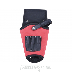 Akkus fúrótáska nejlon, övre szerelhető, biztonsági hevederrel és három fogantyúval a bitek/csavarhúzók számára Akkus fúrótáska nejlon, övre szerelhető, biztonsági hevederrel és három fogantyúval a bitek/csavarhúzók számára gallery main image