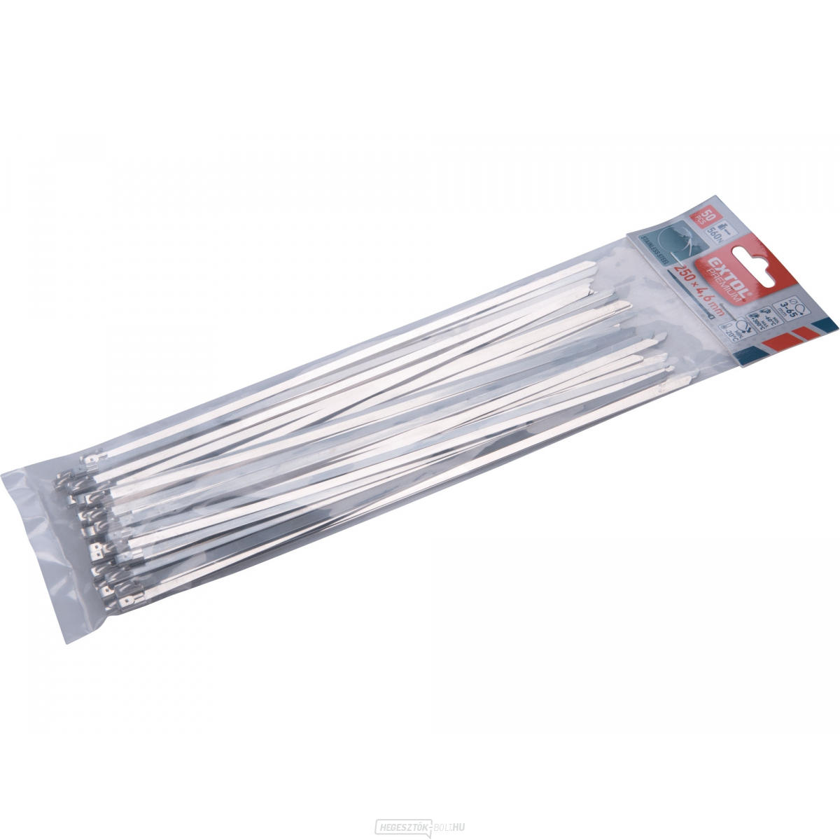 NEREZ szorítószalagok, 250x4,6mm, 50db NEREZ szorítószalagok, 250x4,6mm, 50db gallery main image