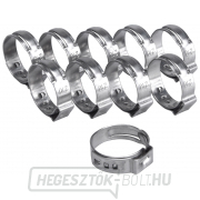 Tömlőbilincs, 10db, O21mm, INOX Tömlőbilincs, 10db, O21mm, INOX gallery main image
