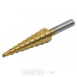 Lépcsős fúrófej, O 4-12mm Lépcsős fúrófej, O 4-12mm gallery main image