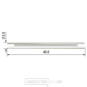 Hűtőcső 100(2 db-os csomag) Hűtőcső 100(2 db-os csomag) gallery main image