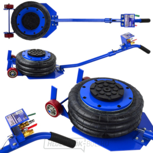 Mobil pneumatikus harmonikaemelő 3t, ballon, 135 - 400 mm Mobil pneumatikus harmonikaemelő 3t, ballon, 135 - 400 mm gallery main image