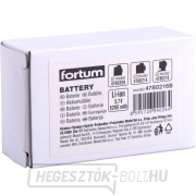 Újratölthető akkumulátor lézerekhez, 3,7V, Li-ion, 5200mAh (19,2Wh) Előnézet 