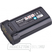 Újratölthető akkumulátor lézerekhez, 3,7V, Li-ion, 5200mAh (19,2Wh) gallery main image