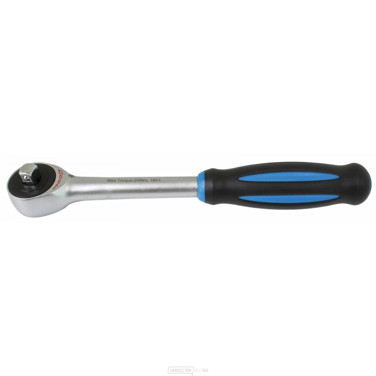 Lekötőrács forgó fogantyúval és csúszó négyszöggel 3/8", 60 fog - ASTA