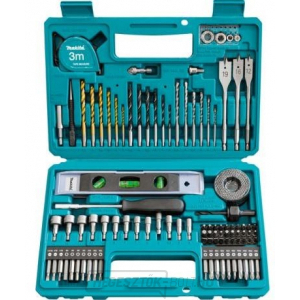 MAKITA E-10730 bit és fúrókészlet 102 darabos gallery main image