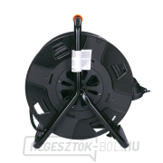 Solight dobhosszabbító, 1 aljzat, kültéri, 50m gumikábel, 3x 1,5mm2, IP44 náhled