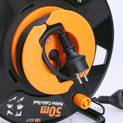 Solight dobhosszabbító, 1 aljzat, kültéri, 50m gumikábel, 3x 1,5mm2, IP44 náhled