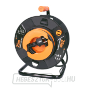 Solight dobhosszabbító, 1 aljzat, kültéri, 25m gumikábel, 3x 1,5mm2, IP44 náhled