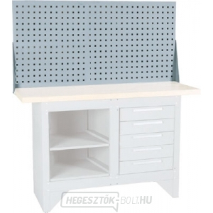 Kiegészítő hátsó fal TSAG54 a TSA54 sorozatú munkapadokhoz Kiegészítő hátsó fal TSAG54 a TSA54 sorozatú munkapadokhoz gallery main image