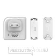 Solight 2x vezeték nélküli ajtócsengő, 200m, fehér, tanulókóddal Előnézet 