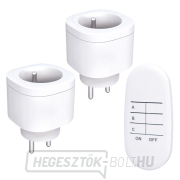 Solight távirányítós aljzatkészlet 2 1, 2 aljzat, 1 távirányító, tanulási kóddal Solight távirányítós aljzatkészlet 2 1, 2 aljzat, 1 távirányító, tanulási kóddal gallery main image