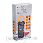 Solight bilincses multiméter, max. AC 600V/600A, max. DC 600V, dióda teszt, zúgó, ellenállás, hőmérséklet Előnézet 