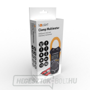 Solight bilincses multiméter, max. AC 600V/600A, max. DC 600V, dióda teszt, zúgó, ellenállás, hőmérséklet Előnézet 