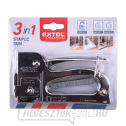 3-funkciós tűzőgép, 6-12mm, 100 tűzőkapoccsal együtt náhled