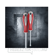 Lapos fejű csavarhúzó, (-) 3x75mm, S2 Előnézet 