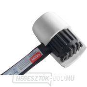 Gumikalapács, fehér, átmérő 60mm Előnézet 