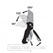 összecsukható kés cserélhető pengével és tálcával, 19mm Előnézet 