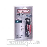 összecsukható kés cserélhető pengével és tálcával, 19mm összecsukható kés cserélhető pengével és tálcával, 19mm náhled