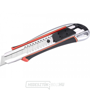 Fém összecsukható kés megerősítéssel, 18 mm-es Auto-lock Fém összecsukható kés megerősítéssel, 18 mm-es Auto-lock gallery main image