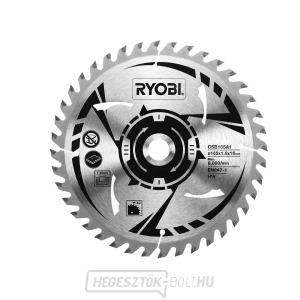 Ryobi CSB165A1 fűrészlap átmérője 165/16mm, 40z. R18CS fűrészekhez