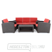 PORTORICO RED DeLuxe kerti bútor PORTORICO RED DeLuxe kerti bútor gallery main image