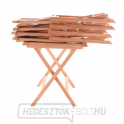 TEAK POHODA Asztal készlet 4-es szett  náhled