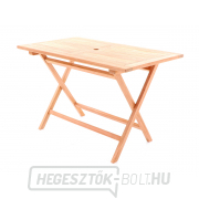 TEAK POHODA Asztal készlet 4-es szett  náhled