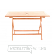 TEAK POHODA Asztal készlet 4-es szett  náhled